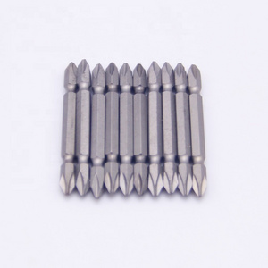 Double head Screw driver bit phillips screw-driver bits S2 Material double end PH2 screwdriver bit