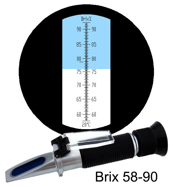 Hand Brix Meter Automatic Portable Digital Refractometer