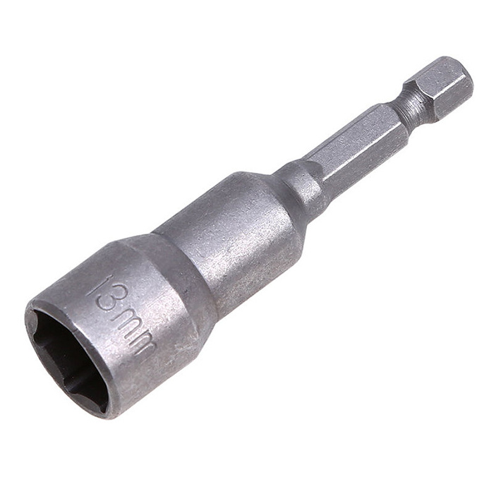 Hexagon Shank Hex Crv Material 65mm Magnetic Screwdriver Drill Bits Set For Screwdriver Sleeve