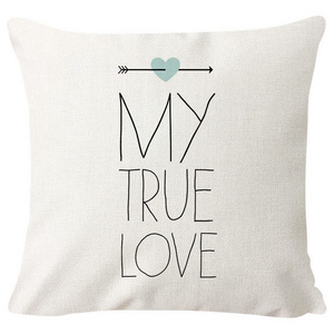 Inspirational Words Quote Pillow Covers Colorful Letters Cushion Cover Outdoor Home Decor 18x18 for Couch Sofa Office