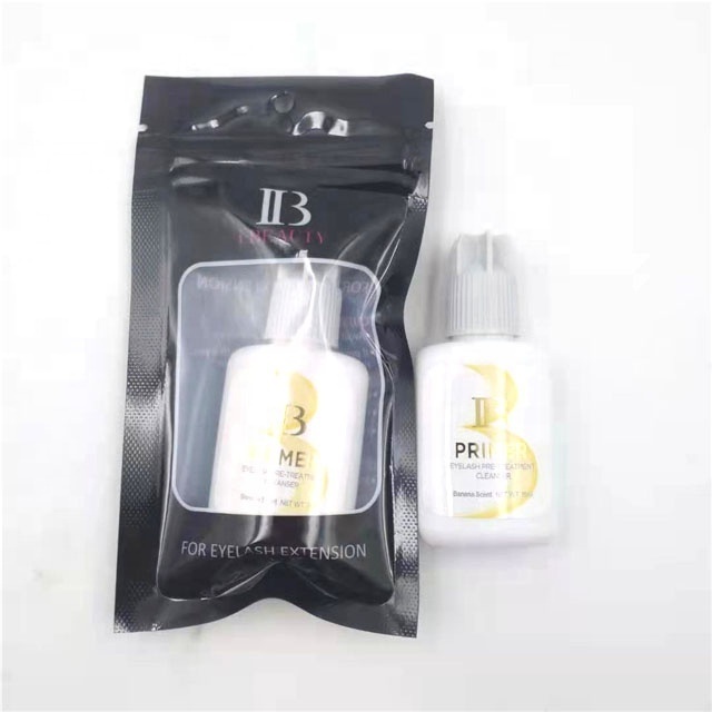 Hot Sale 15ml IB Primer Banana Scent Remove Protein And Dust Before eyelash glue