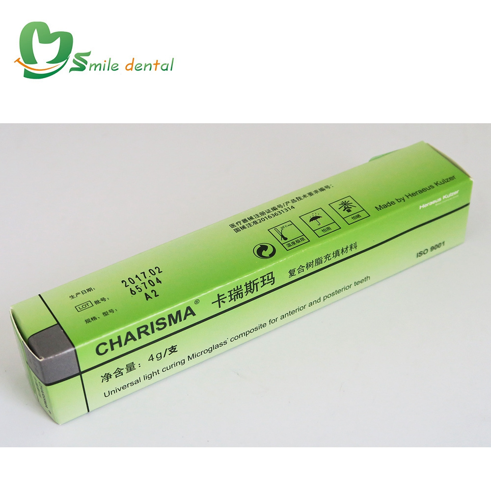 Heraeus Charisma dental light cure composite