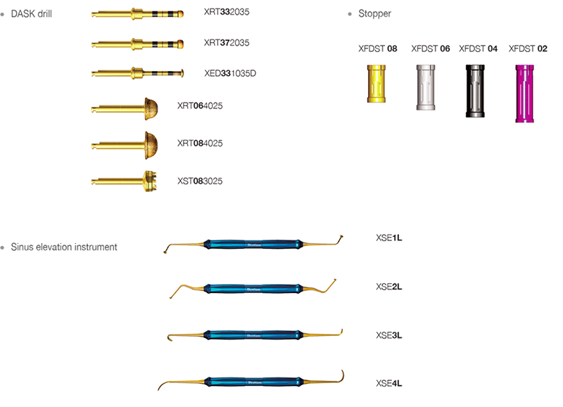 100% original dental implant DASK Advanced Sinus Kit