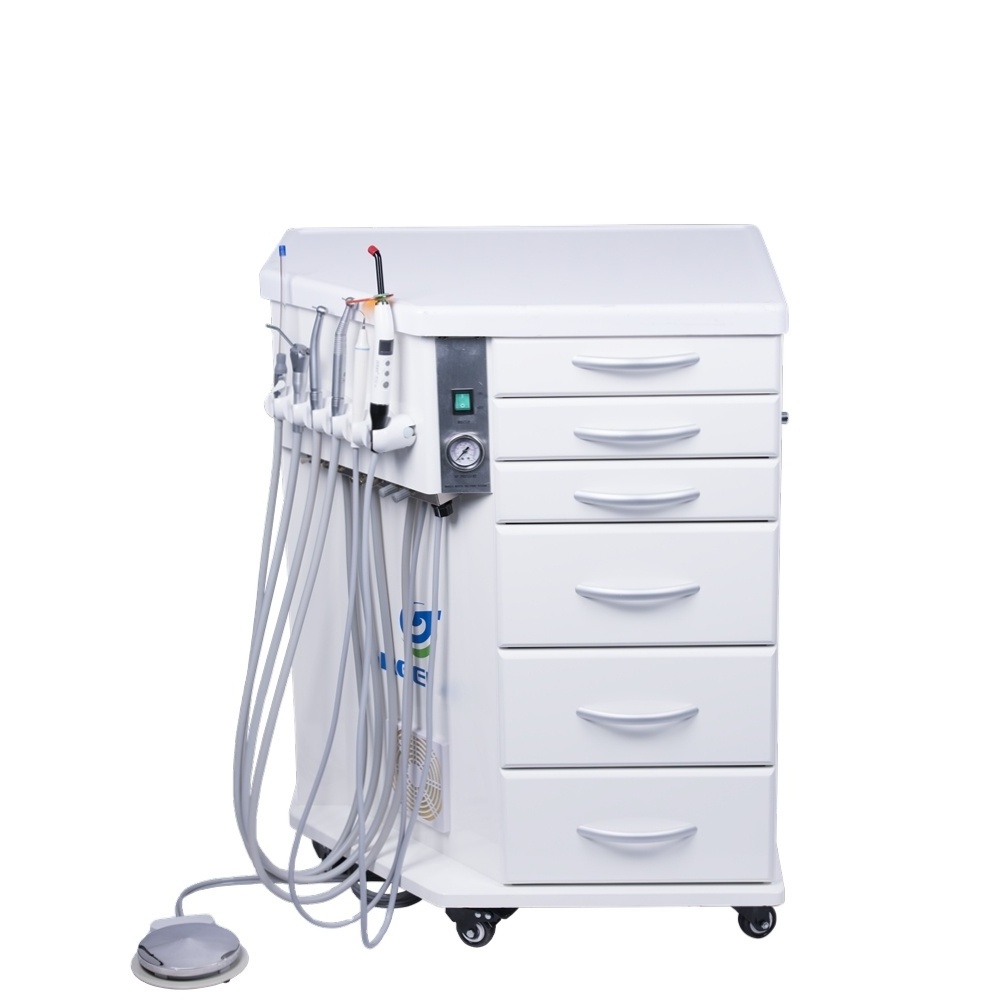 Fashion Sale Hospital Potable Unit Scaler Compressor Mobile Full Set Dental Portable Dental Chair