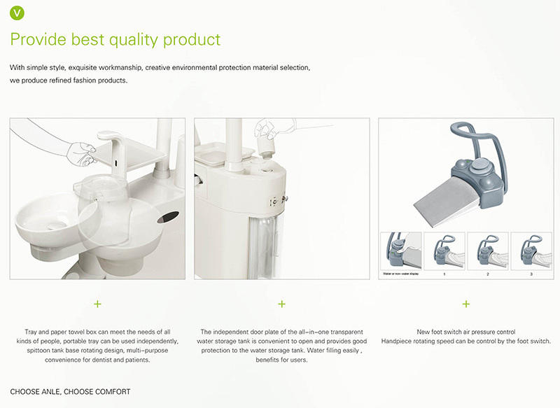 Dental supply good quality Foshan best dental chair unit