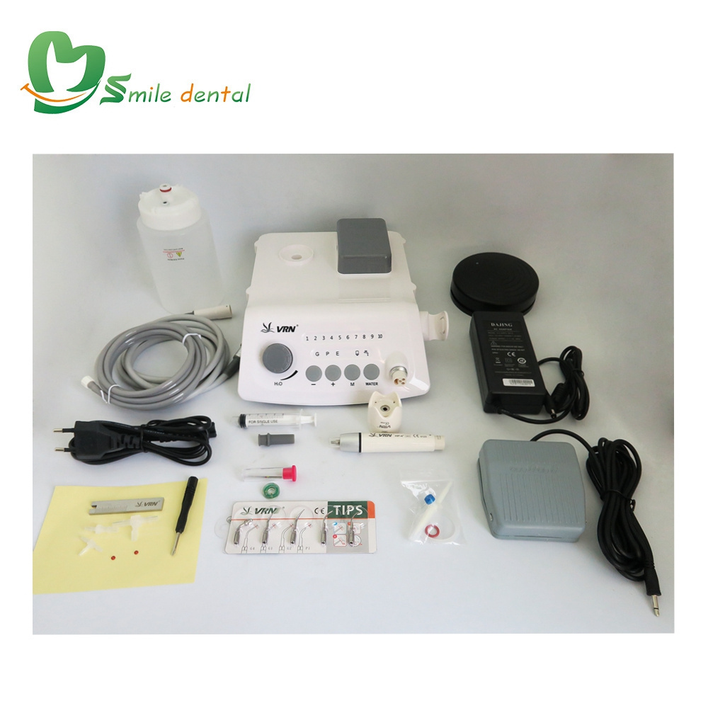 LED dental ultrasonic scaler with water supply