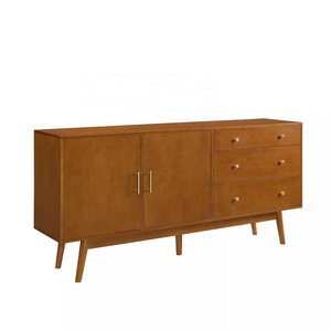 Aparador para hall Mid-century modern wholesale sideboard acorn vintage living room furniture buffer sideboard cabinet