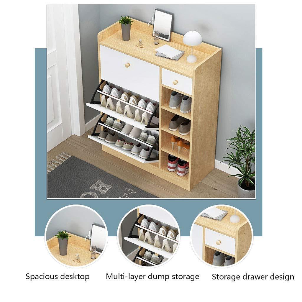 Hot Sale Multi-Functional Wooden Shoe Rack Cabinet Most Popular Entryway Furniture For Shoe Storage Living Room