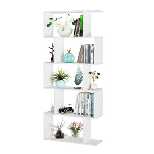 Hot Sale Multi-functional Factory Wholesale Customized Cheap Wooden Bookcase Cube Display Book Shelf 6-Tier Bookshelf