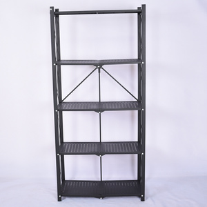 Factory Direct Supply Free Sample Storage Foldable Shelves 5 Tier Metal Kitchen Shelf Racks