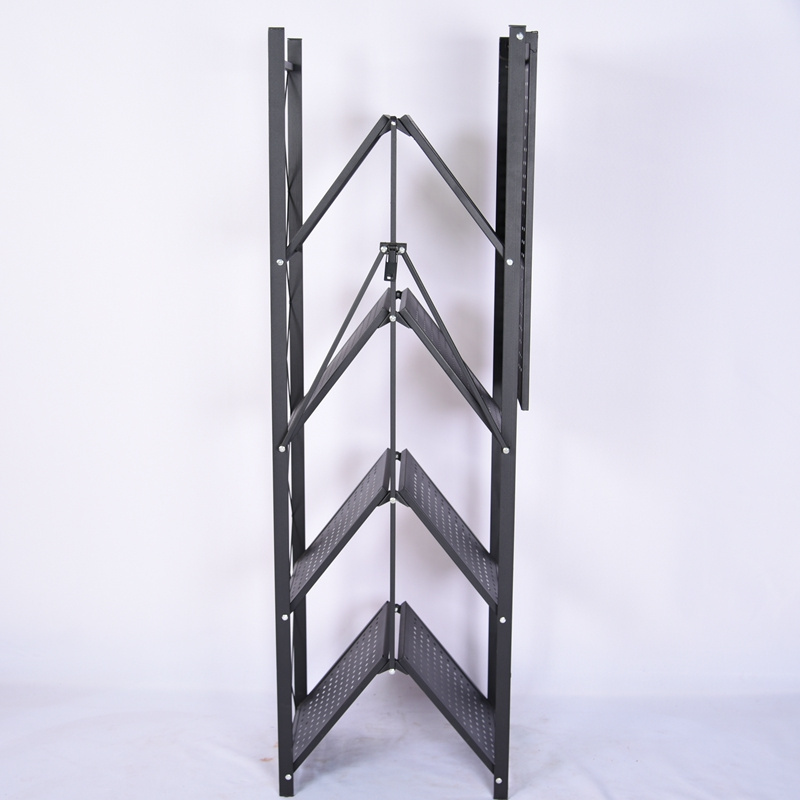 Wholesale High Quality 4 Layers Warahouse Used Storage Shelving Units Black White Powder Coating Steel Metal Shelf Rack for Sale