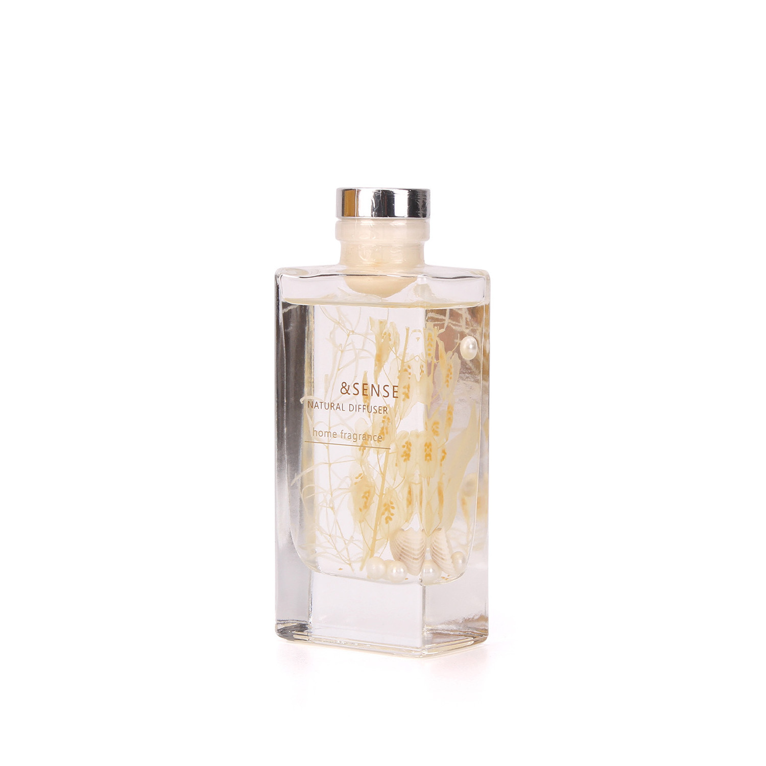 Private Label White Lover High And Short Square Bottle Reed Diffuser Air Freshener