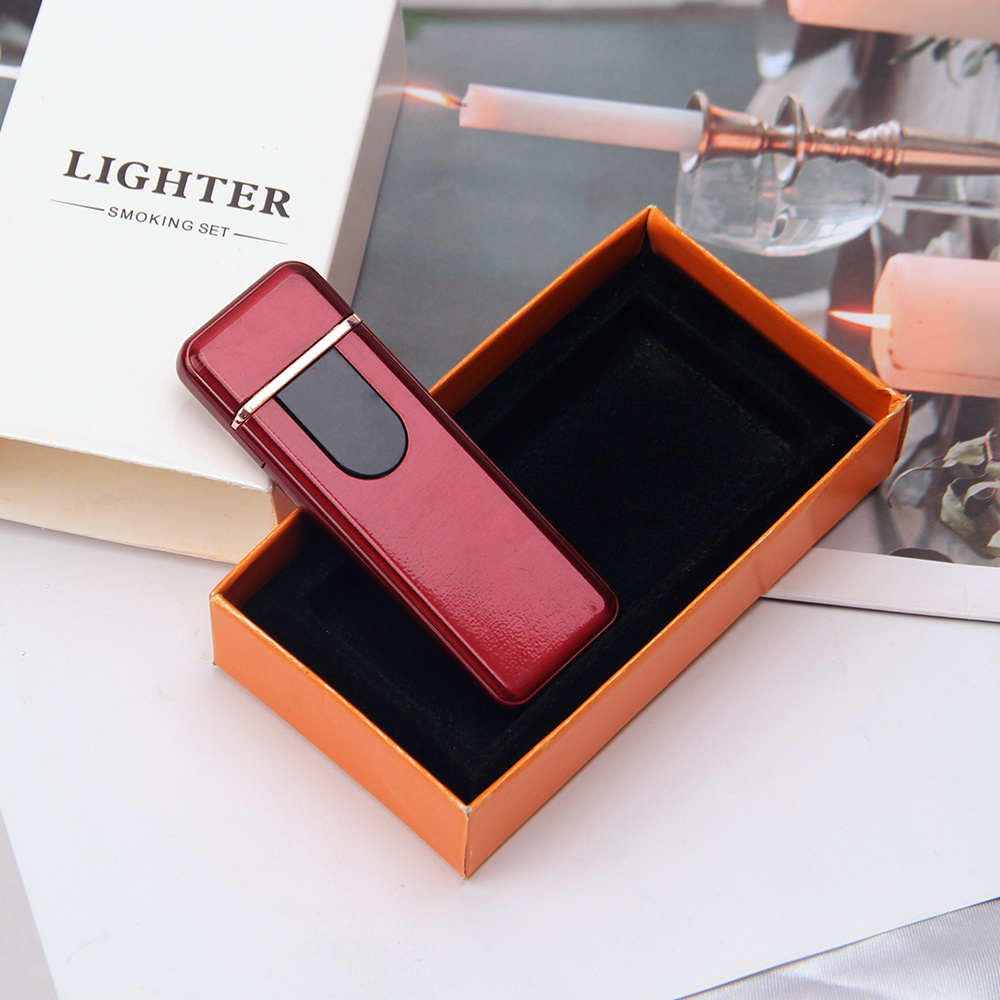 electronic cigarette USB Recharged Lighter Parts electric lighter led usb display lighters