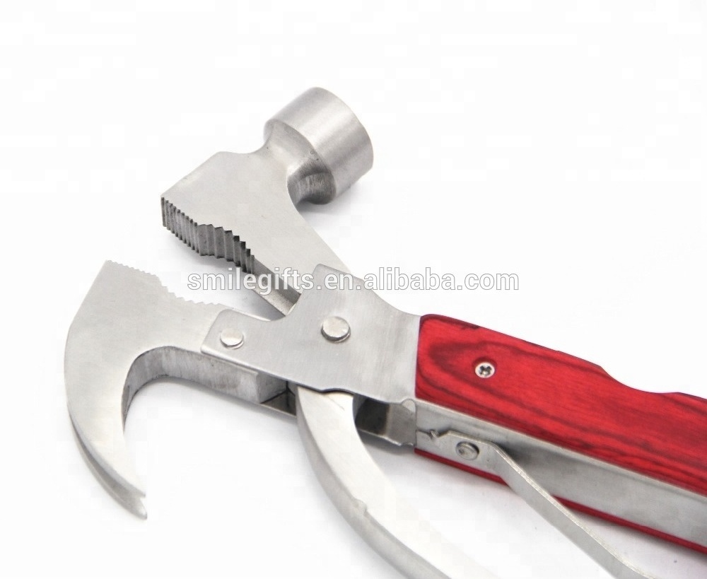 Ready To Ship Outdoor Camping Hand Tools Multifunction Folding Hammer