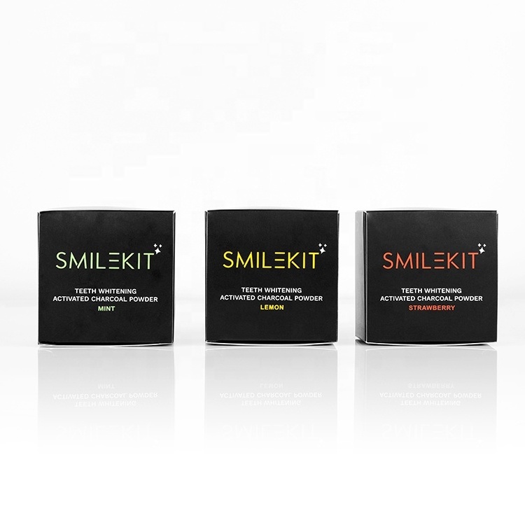 Activated Charcoal Tooth Powder with Charcoal Teeth Whitening Powder Private Label