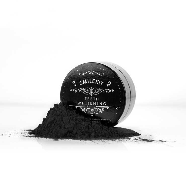 Natural Activated Charcoal Deep Cleansing Dental Powder Teeth Whitening Powder