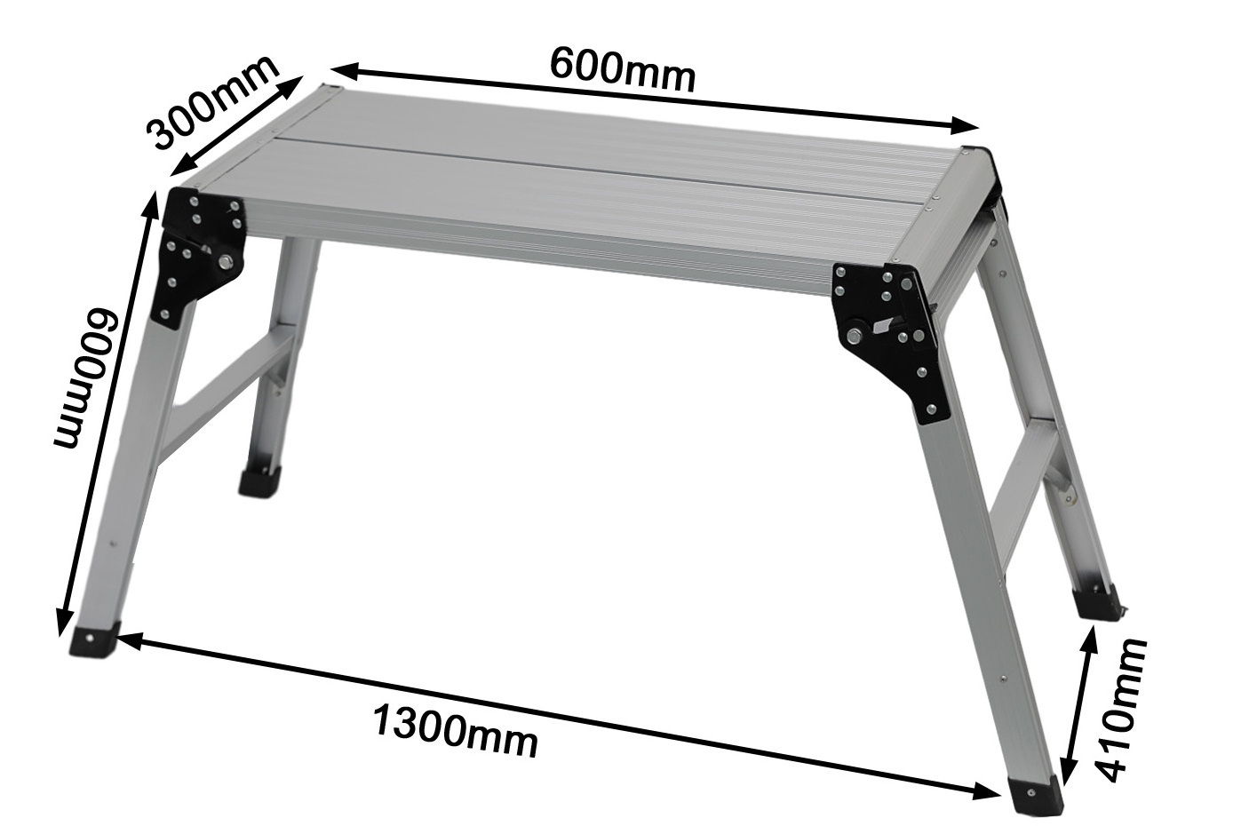 2024 Hot sale ML-202 ALUMINUM WORK PLATFORM EN131 BS2037 safety platform ladder