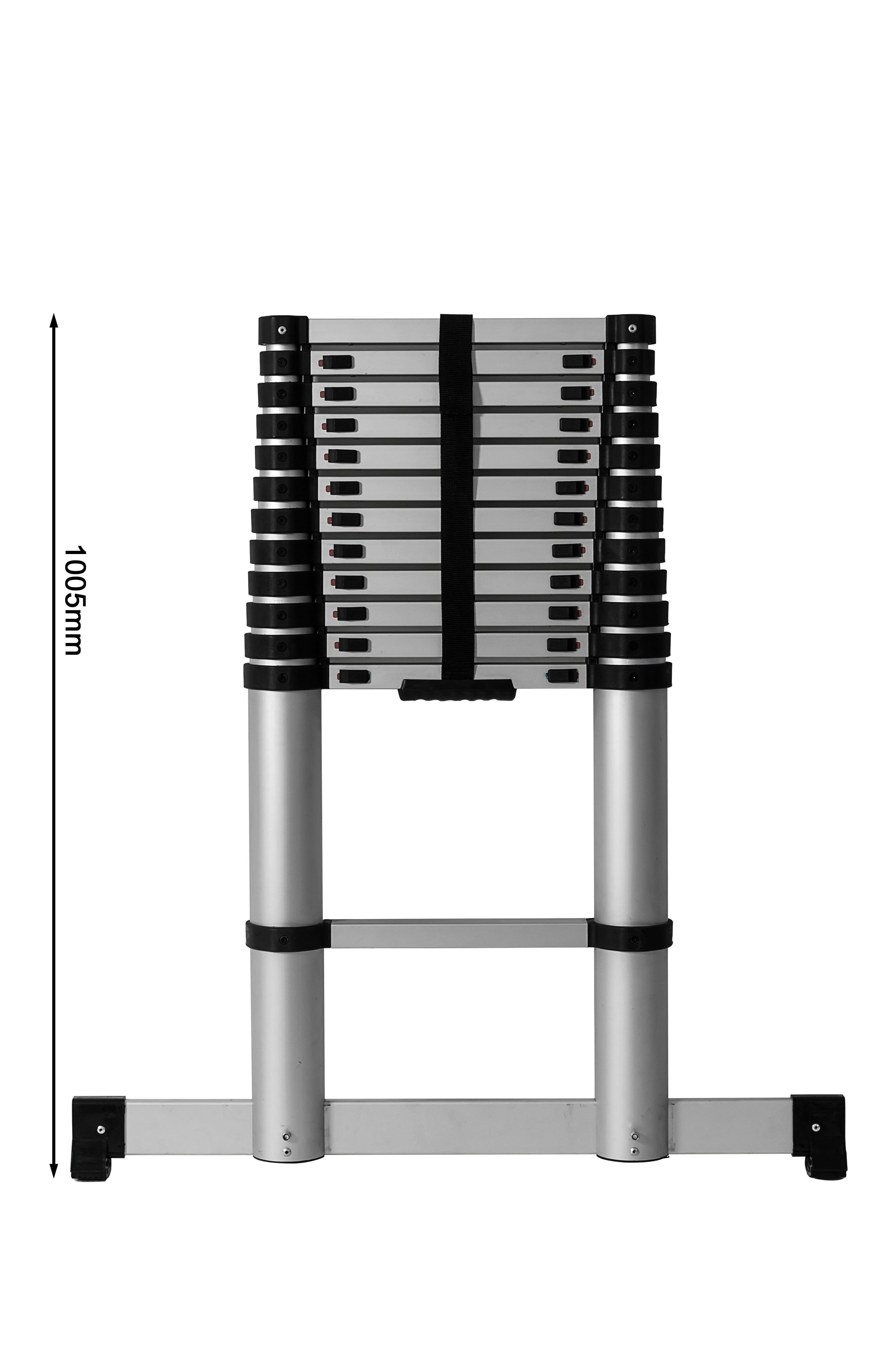 2024 High-quality safety red aluminum step and  platform ladder