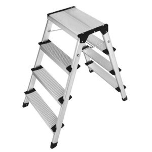 Wholesale Anti Slip Household Stools Step Aluminium Folding 3 Step Ladder