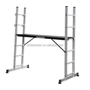 en131 SGS 4*4 4.6M Multi functional ladder telescopic ladder prices ladder storage hooks