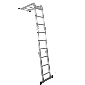 2023 Hot Sell Safety Locking Hinges Lightweight Multi Purpose Folding Aluminium Ladder