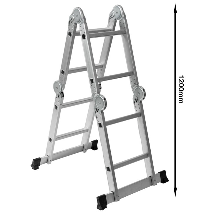 GS Smile ML-102A telescopic ladder bunk bed with safe ladder & protective barrier stair