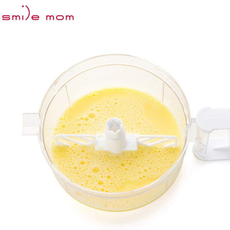 Smile mom 4 in 1 Multi Food Processor Mixing & Separator Egg - Salad Spinner - Manual Vegetable Chopper