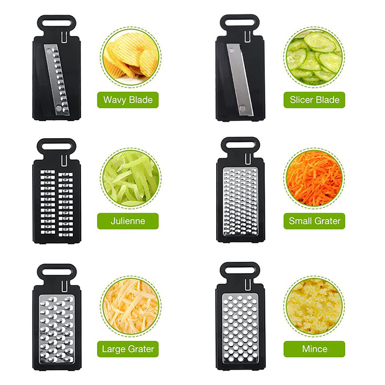 Smile mom Food Vegetable Cutter Adjustable Kitchen Grater Slicer Professional Mandoline