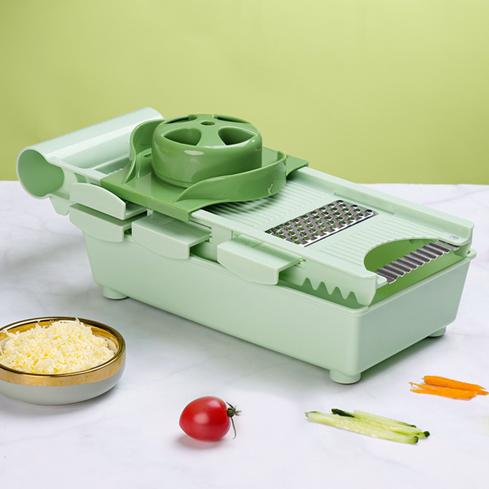 Kitchen Gadgets Plastic Multifunctional vegetable slicer chopper grater potato cutter grinder