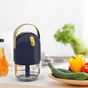 Hot Sale Food Blender Chopper Easy Cleaning Usb Charging Smart 2 In 1 Electric Mini Chopper Speedy Chopper