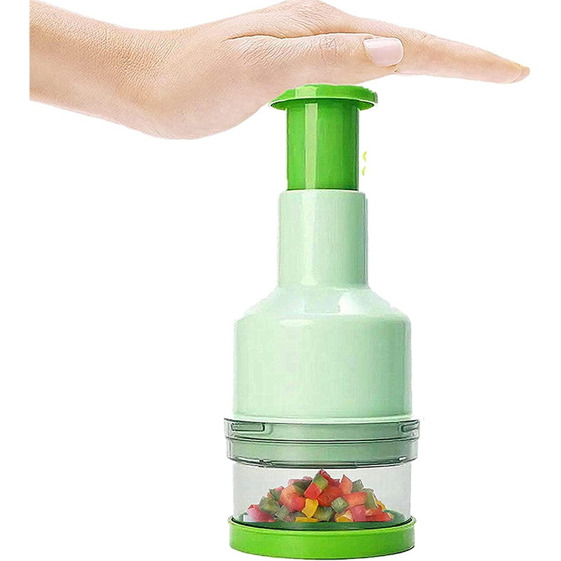 Manual Hand Vegetable Chopper Onion Chopper Slap Vegetable Chopper for Veggies Onions Garlic Nuts Salads