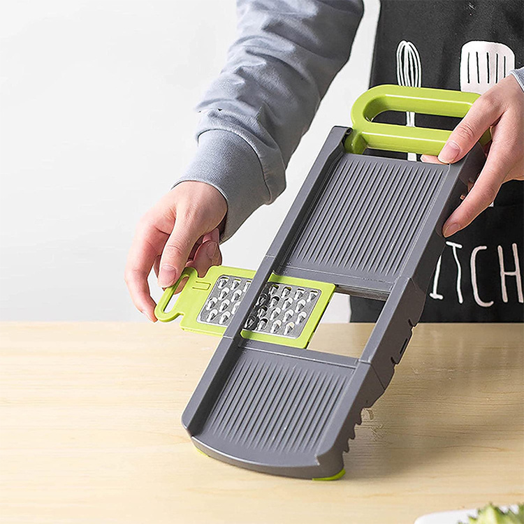 Smile mom Food Vegetable Cutter Adjustable Kitchen Grater Slicer Professional Mandoline