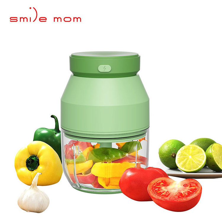 Electric Rechargeable Multifunctional Vegetable Furits Usb Mini Food Chopper