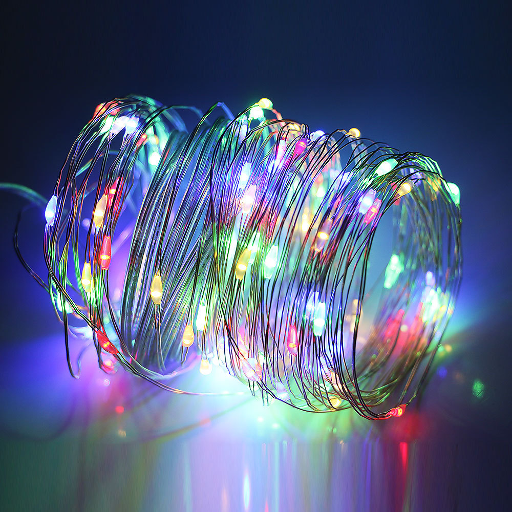 5M 10M Waterproof Remote Control USB Connect Fairy Lights Battery Operated 8 Mode Timer String Copper Wire LED string light