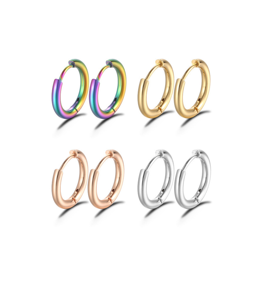 316l Stainless Steel Huggie Hoop Earrings Hypoallergenic Hoop Earrings For Men Women Girls