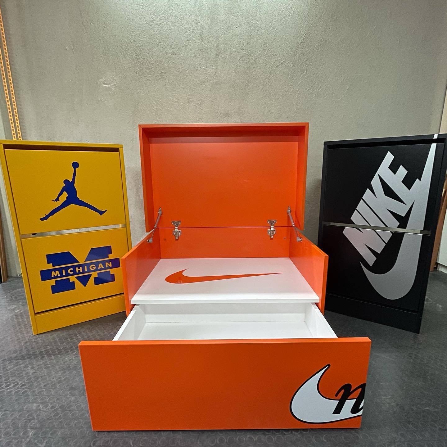 OEM/ODM Wooden Shoe Storage Cabinet Wood Design Shoe Rack Shoe Box Designs For Young People