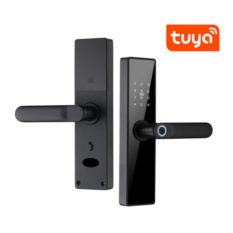 TTLock / Tuya Smart  Door Lock With Fingerprint/RFID Card/Pin code/Mobile Phone/Keys Unlocking