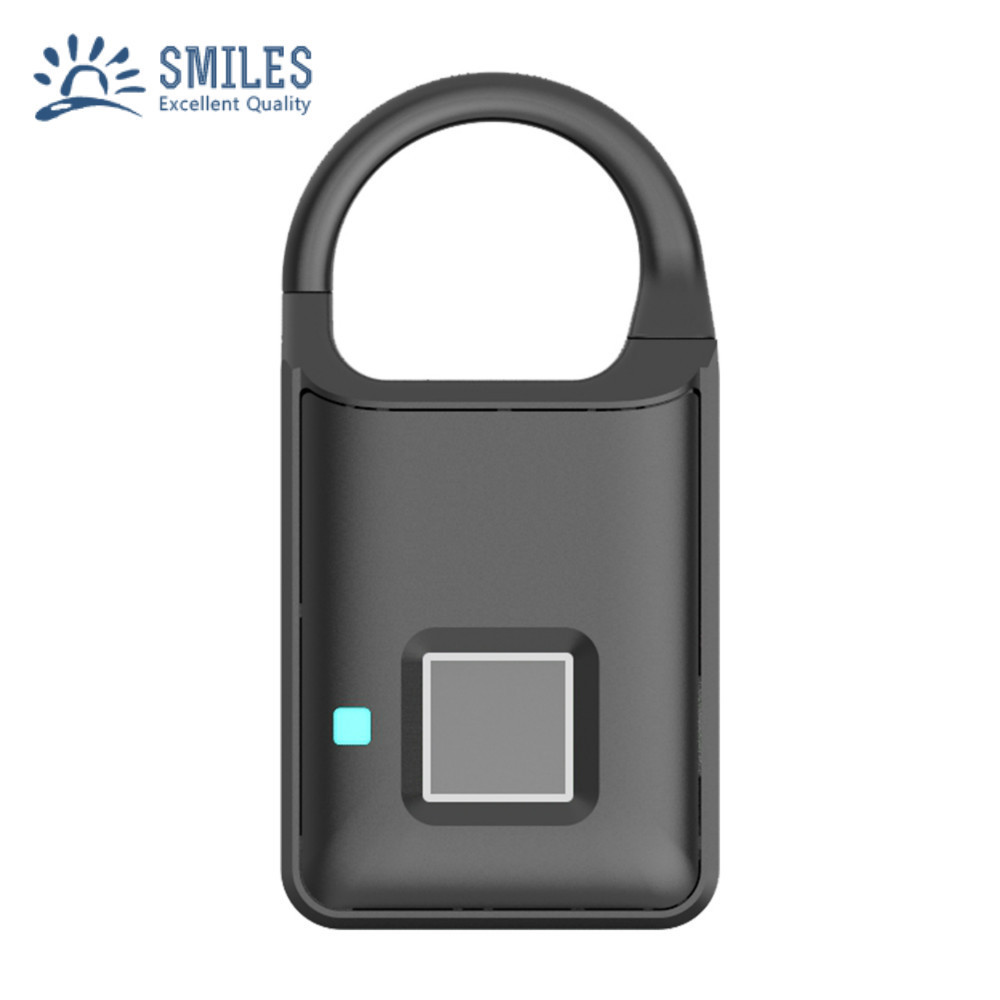 Intelligent Small Fingerprint Padlock for Bag, Suitacse, bike,locker,door Security Lock