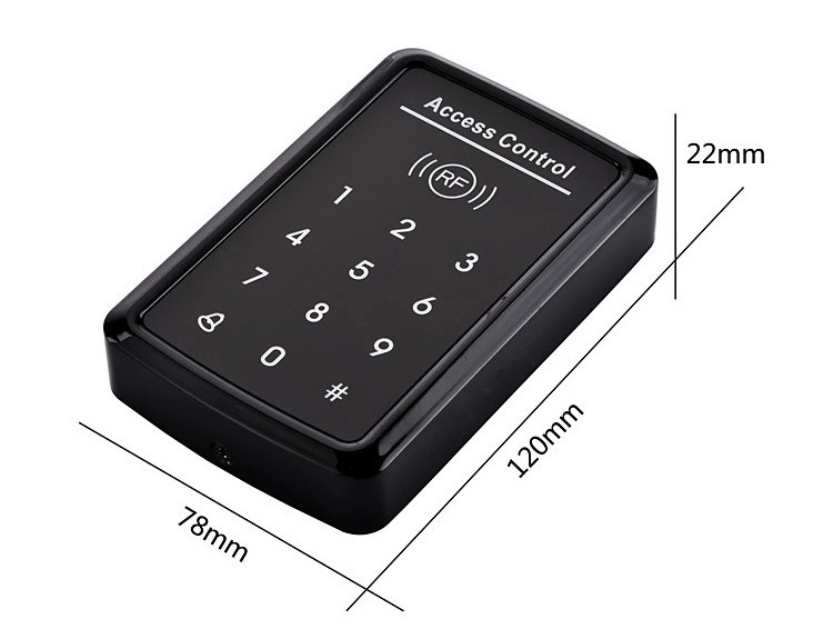 RFID  Security Access Control System  With Touch Keypads For Door Entry Systems