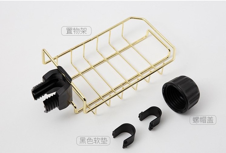 Hot Sale Bathroom Kitchen Sink Drainer Faucet Caddy Sponge Storage Shelf Rack Organizer Holder