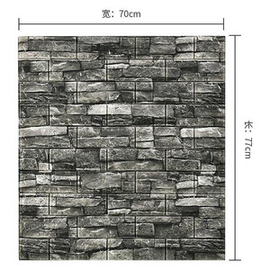 Brick style wallpaper room decoration wall  waterproof sticker 3D wallpaper