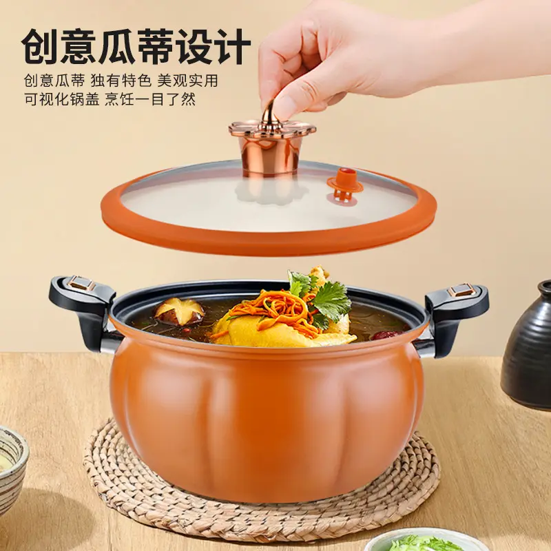 High Quality Multifunctional Kitchen Cookware Stew Pot Safety Induction Micro Pressure Cooker