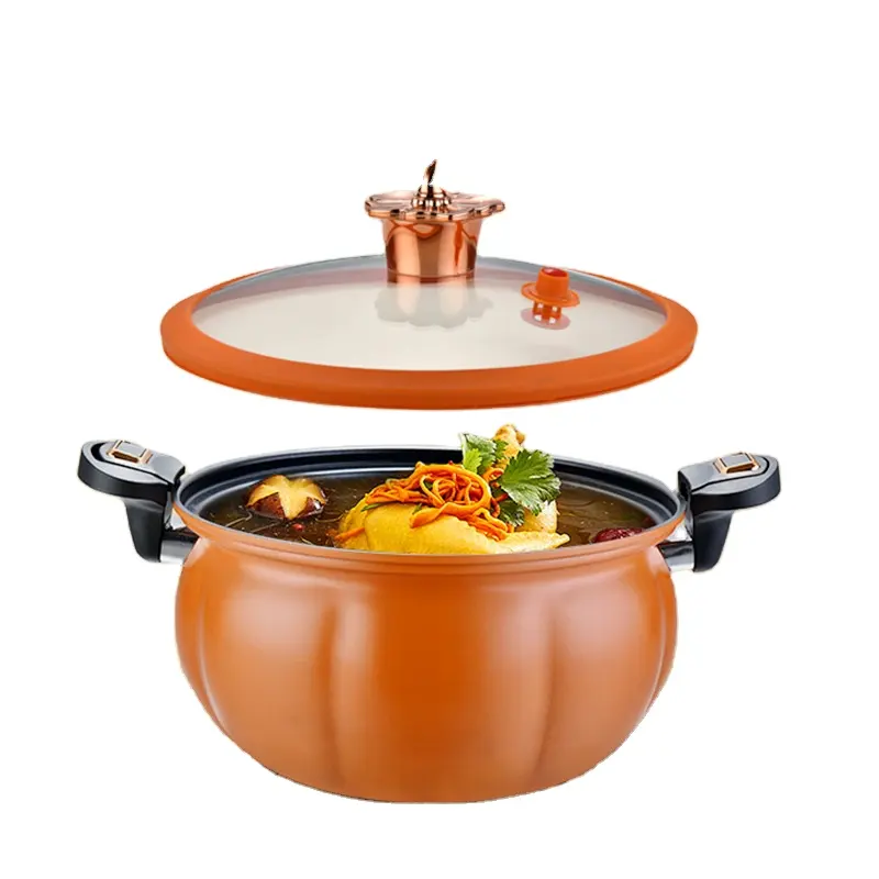 High Quality Multifunctional Kitchen Cookware Stew Pot Safety Induction Micro Pressure Cooker