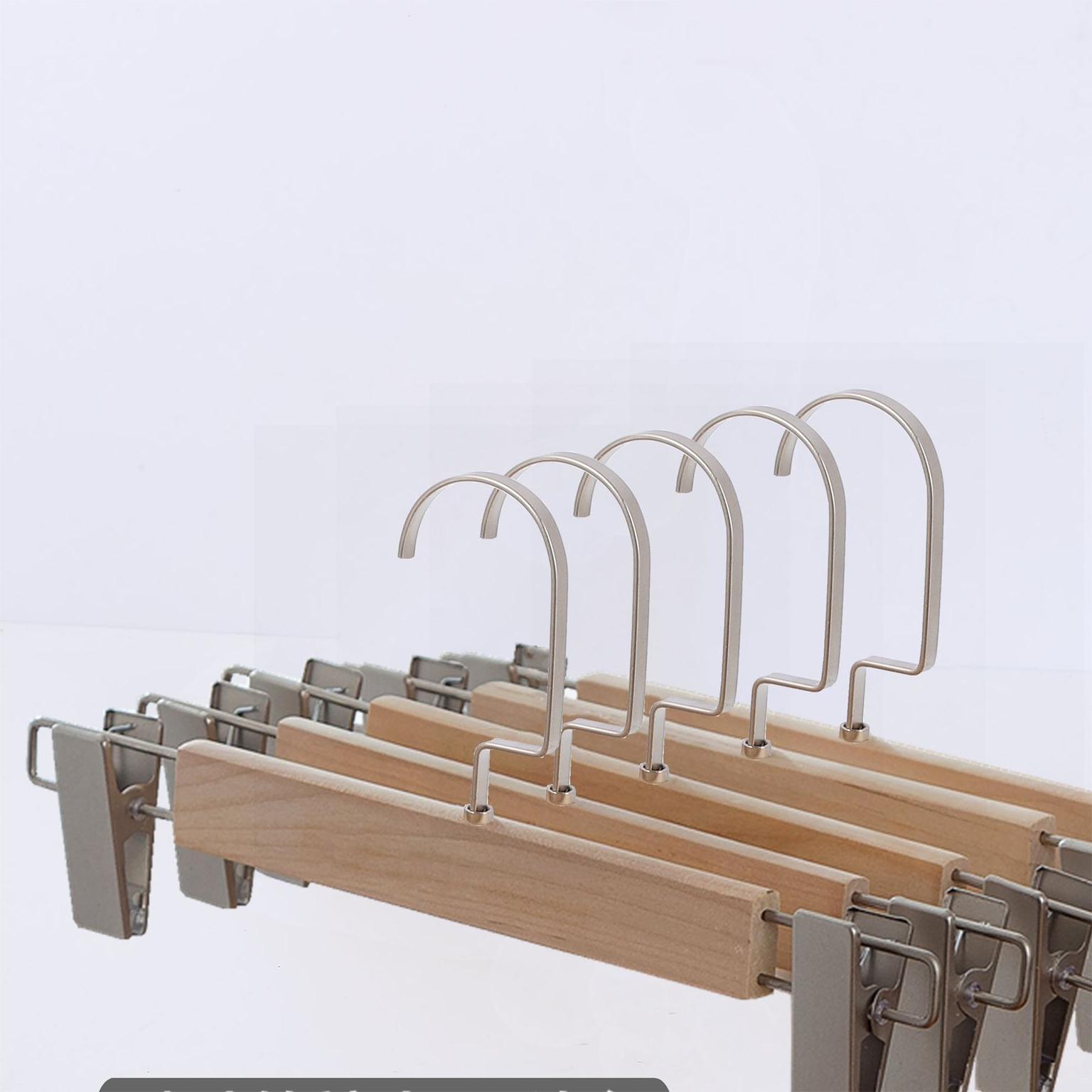 High Quality and Cheap Swivel Metal Hooks Solid Wood Wooden Factory Direct Sale Natural Color Wood Coat Racks