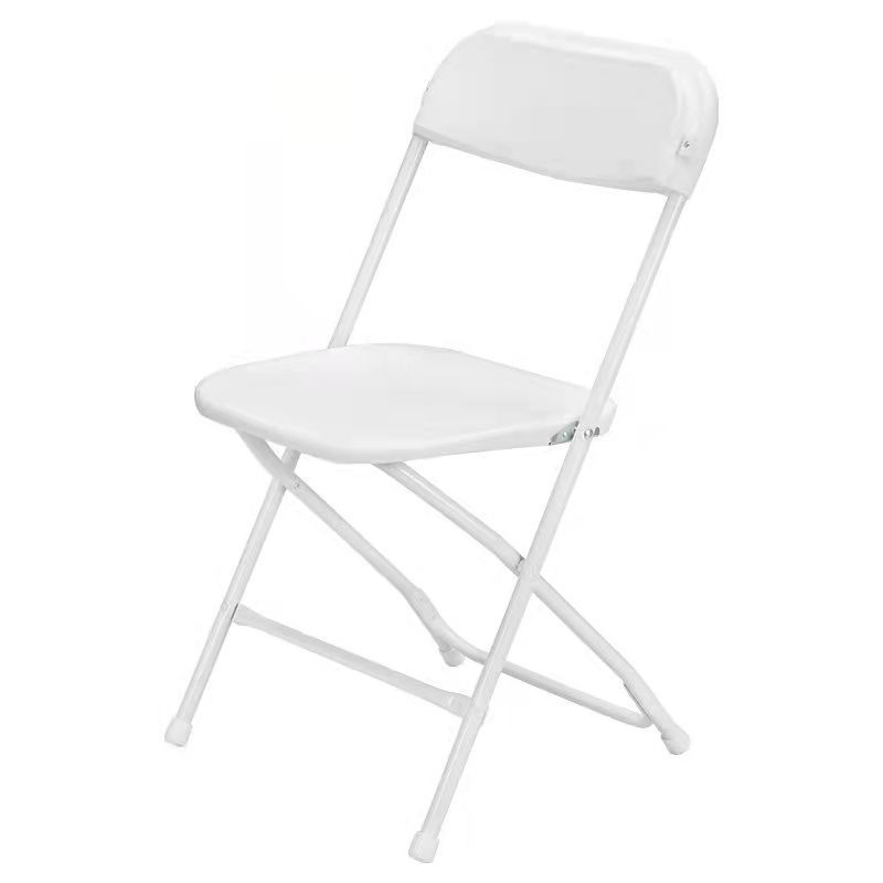 Wholesale  Foldable  Outdoor Resin White Black Events Wedding Camp Dining Banquet Chair Relaxing Folding Plastic Chair