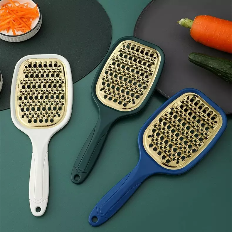 Gold Cheese Vegetable Slicer Peeler Cutter Stainless Steel Grater Machine Mini  Potato Cutter Carrot Onion Lemon Grater