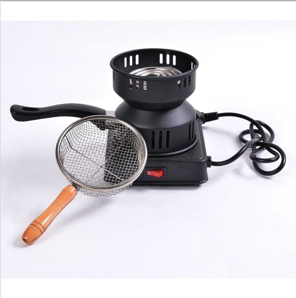 2023 Practical black fashion simple smart point carbon charcoal burner