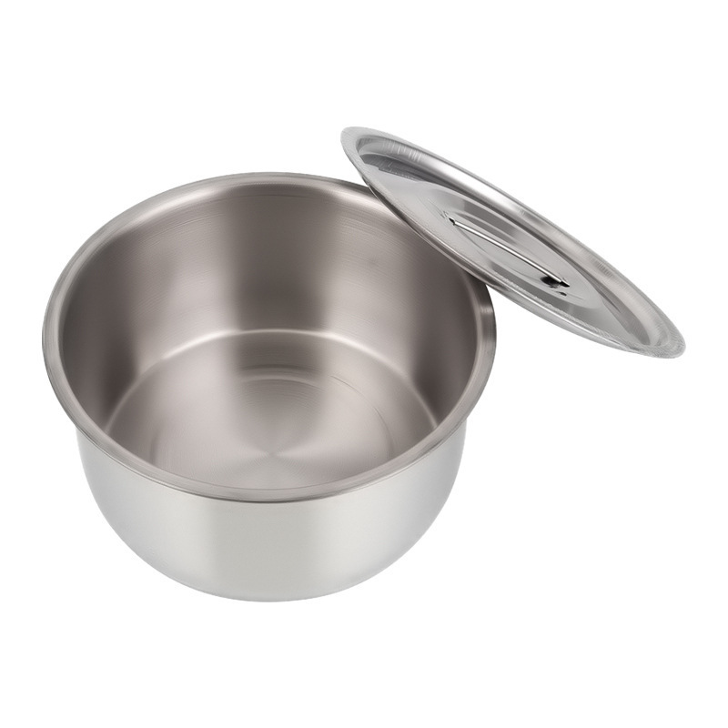 Hot Selling Pan Stainless Steel Durable Anti-fall Long Service Life Hot Pot Thermally Conductive Pan with Two Handles