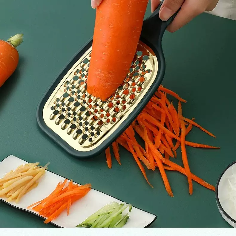 Gold Cheese Vegetable Slicer Peeler Cutter Stainless Steel Grater Machine Mini  Potato Cutter Carrot Onion Lemon Grater