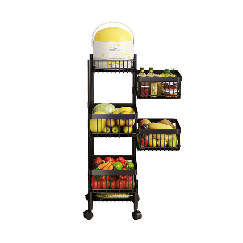 Hot Product Multi-layer Fruit And Vegetable Rotatable Storage Basket